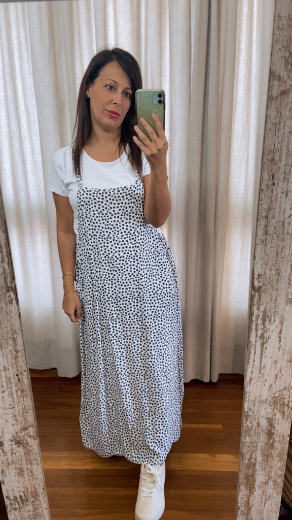 Pichi con camiseta estampado flores