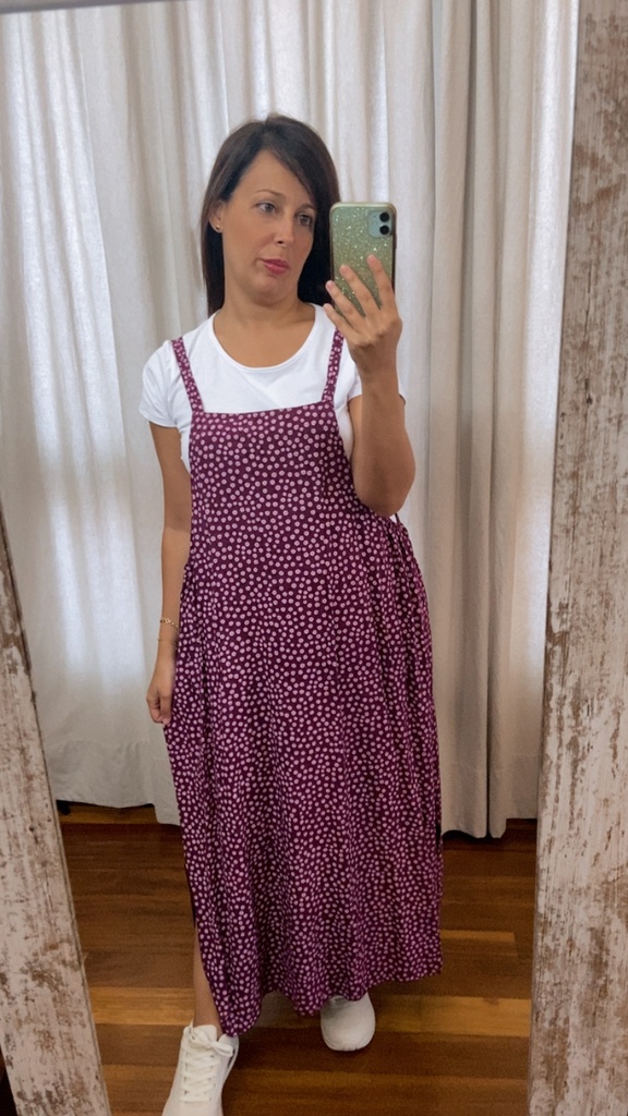 Pichi estampado flores con camiseta
