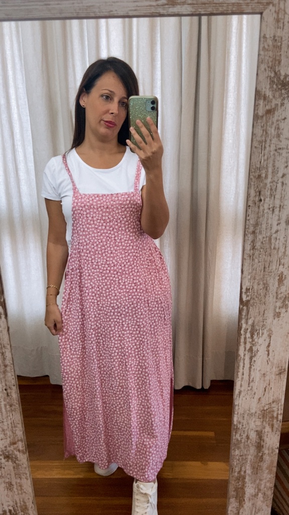 Pichi estampado flores con camiseta