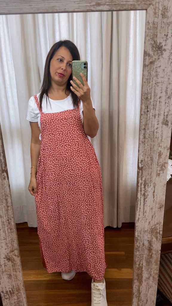 Pichi estampado flores con camiseta