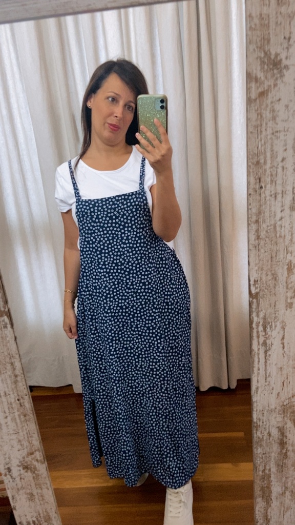 Pichi estampado flores con camiseta