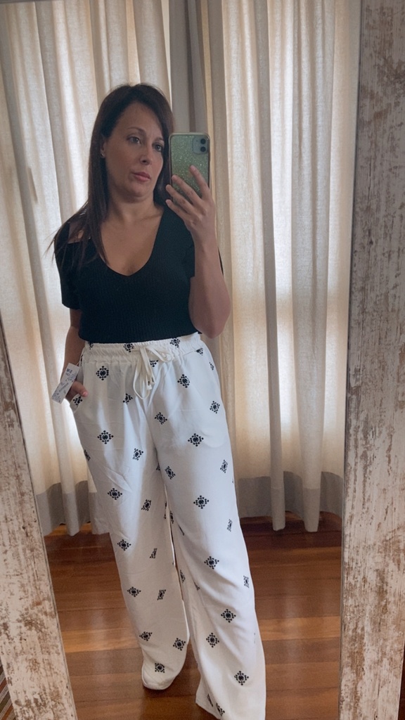 Pantalón estampado