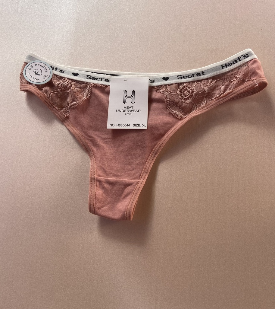 Tanga Secret Rosa