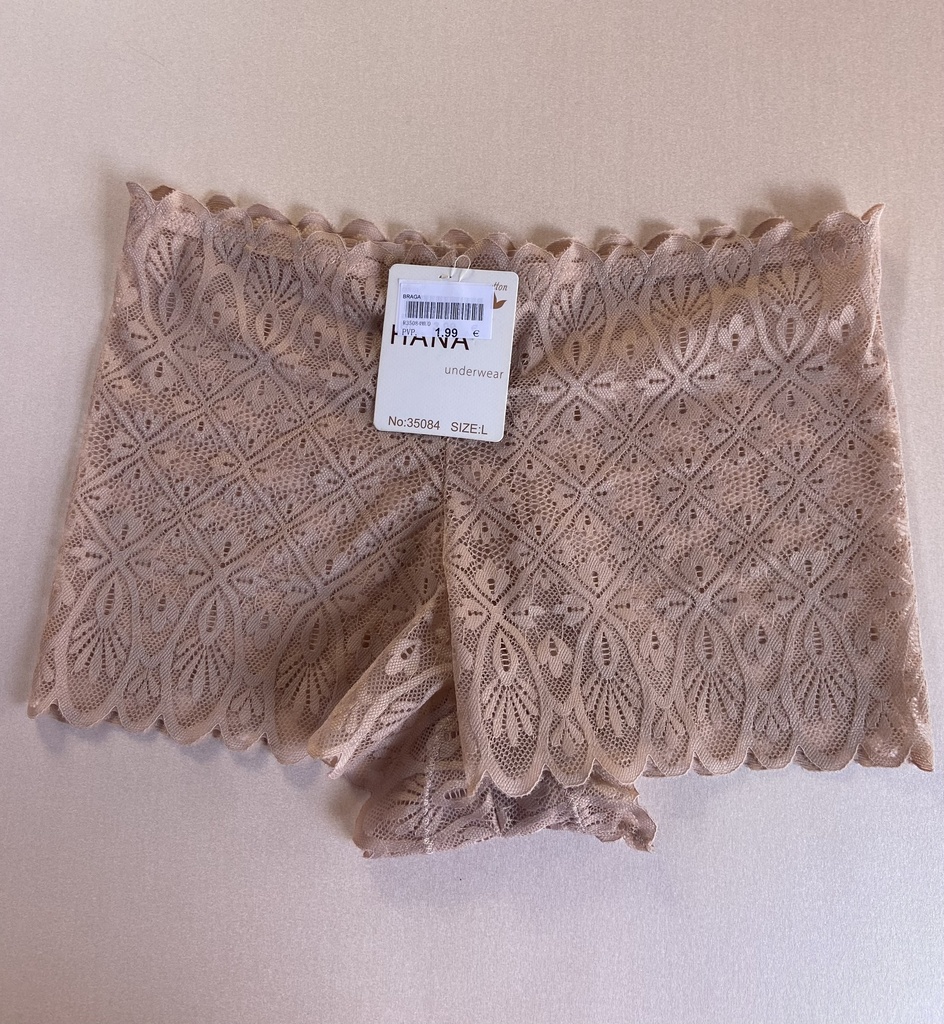Culotte encaje rosa 