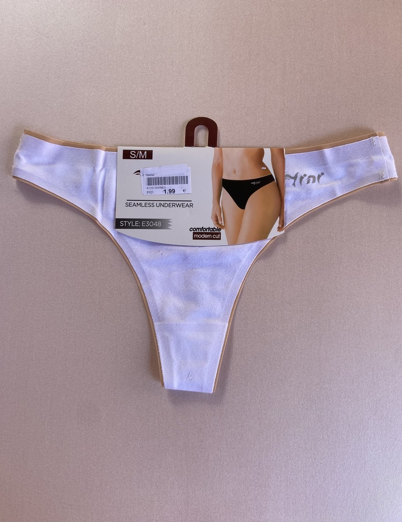 Tanga bordes dorados