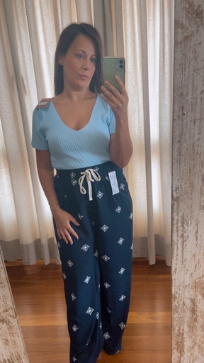 Pantalón estampado