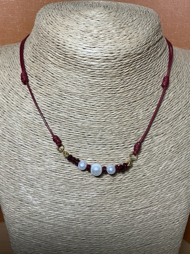 [25CLMX27101] Collar de Perlas cultivadas barrocas