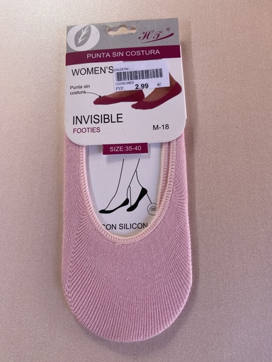 [CO25M18] Pinki punta sin costura rosa